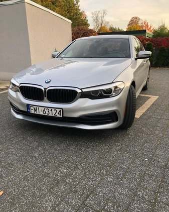 BMW Seria 5 cena 160000 przebieg: 37520, rok produkcji 2019 z Międzyrzecz małe 301